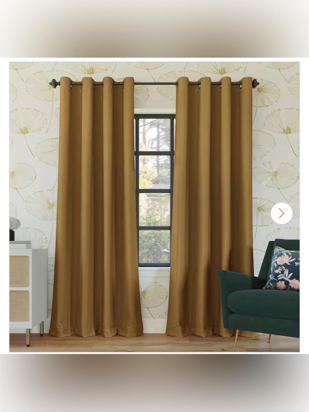 Sun Zero Extreme Blackout gold curtains #blackoutcurtains #gordons #drapery NWT
